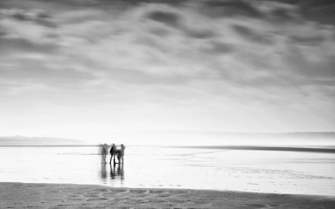 Figures on a Beach Ephemeral